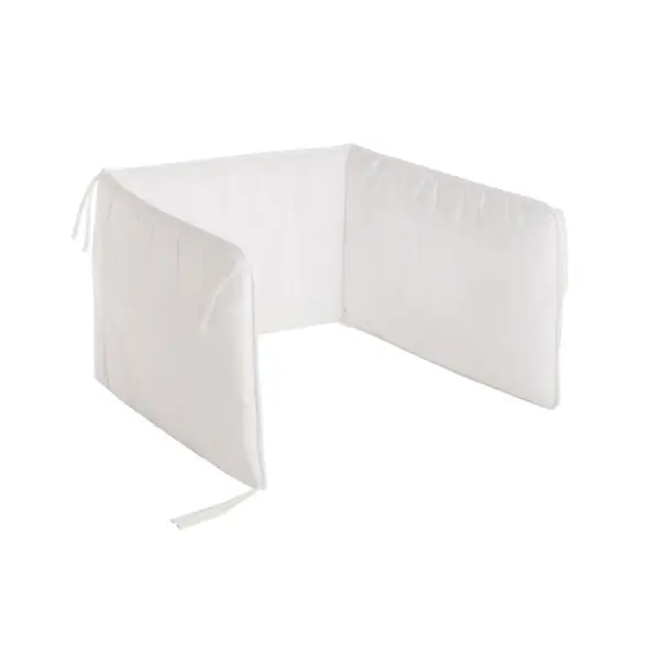 Protector 60 (cuna 60) 180x40x3 cm liso e blanco