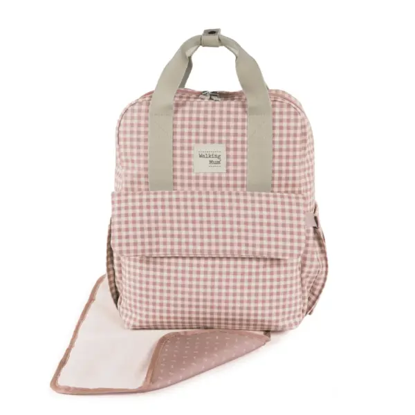 Mochila I Love Vichy Rosa