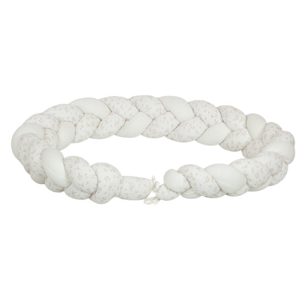 Protector de cuna trenza Anaïs 10 B|Lino 200 cm - Bimbidreams