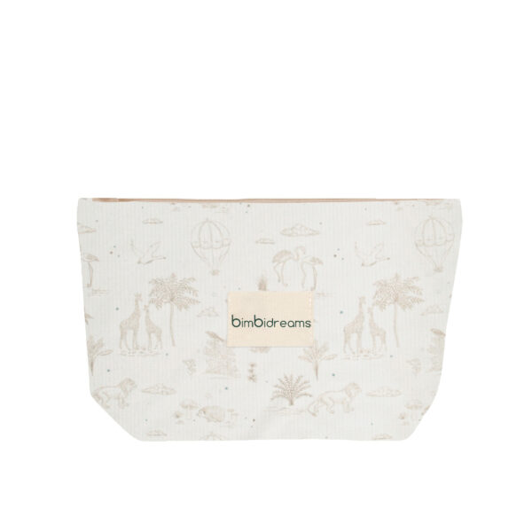 Bolso  organizador Noe 10 B|Lino 33x22x14 - Bimbidreams