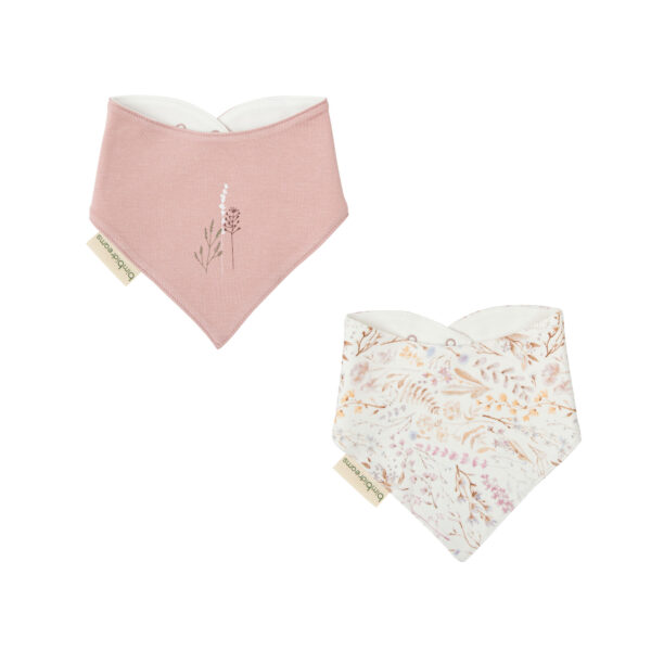 Babero bandana pack 2 Niza 21 B|Lila 43x21 - Bimbidreams