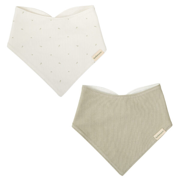 Babero bandana pack 2 Cornelia 16 B|Verde 43x21 - Bimbidreams