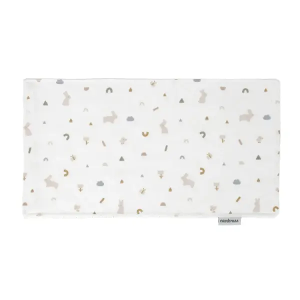 Seca babas rabbit beige 29.5x15.5x1 cm