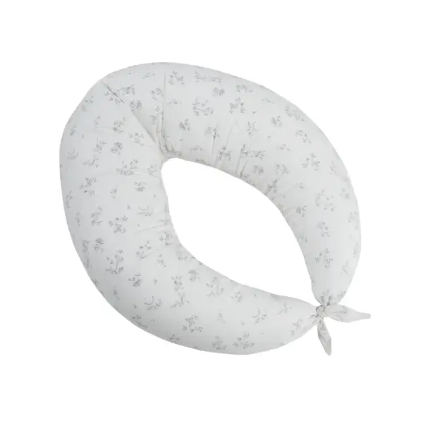 Cojin de lactancia luna 80x185x16 cm merlo crudo