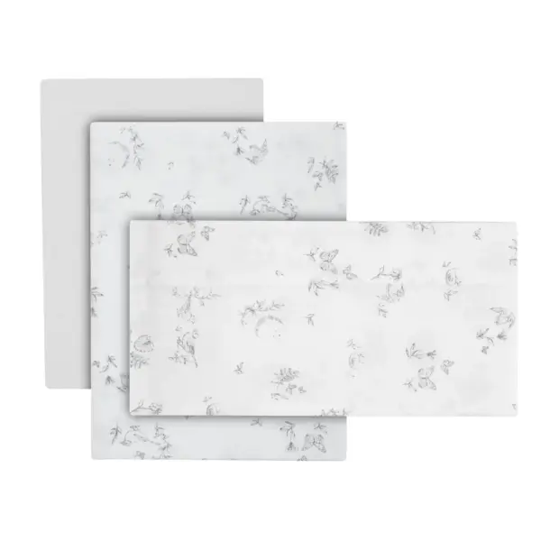 Sabana minicuna 3 pcs 50x90x1 cm merlo crudo