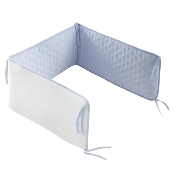Protector 60 (cuna 60) 180x30x3 cm soft celeste