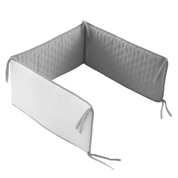 Protector 60 (cuna 60) 180x30x3 cm soft gris