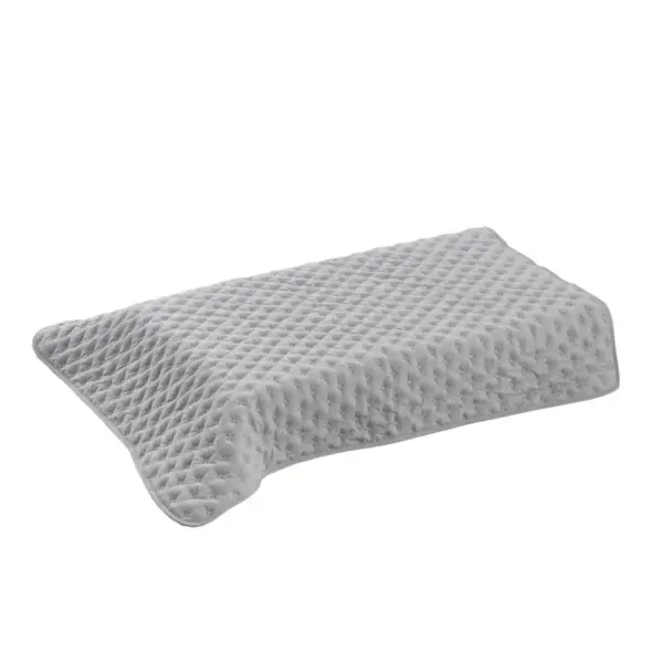 Colcha boutí colecho 100x80x1 cm soft gris