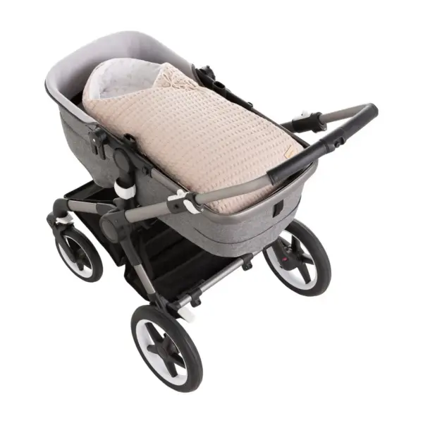Saco capazo cruzado revers. zico beige 40x80x5 cm