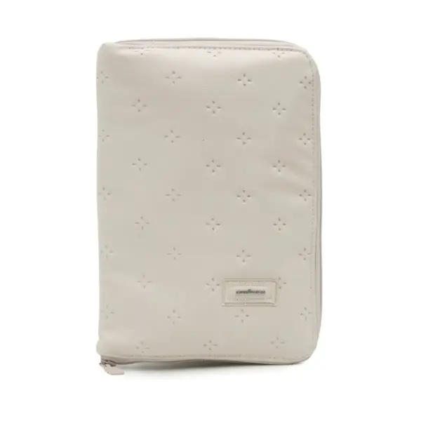 Portadocumentos spring crema 3x19x27 cm
