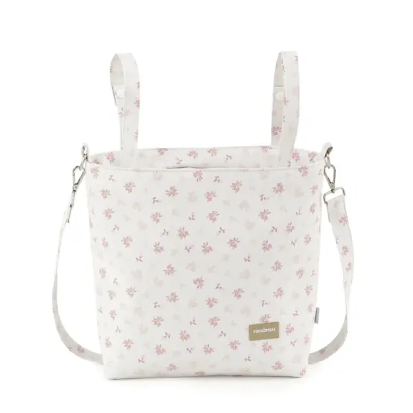 Bolso talega branch rosa 12x40x35 cm