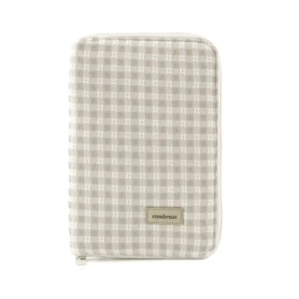 Portadocumentos vicky beige 3x19x27 cm