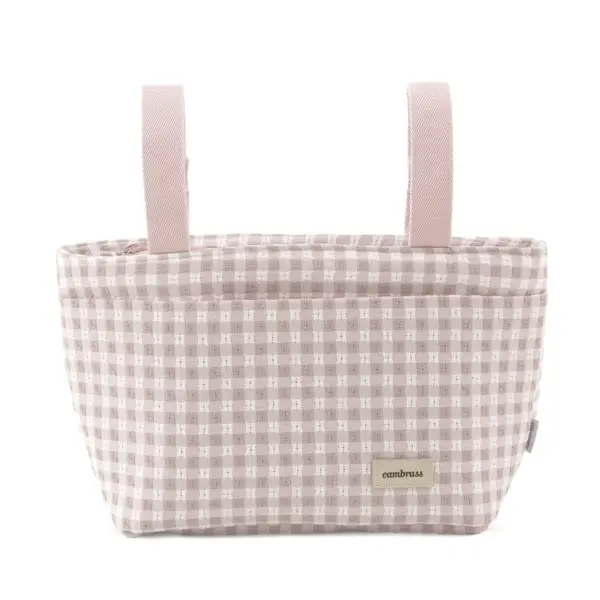 Bolso organizador vicky rosa 13x38x20 cm