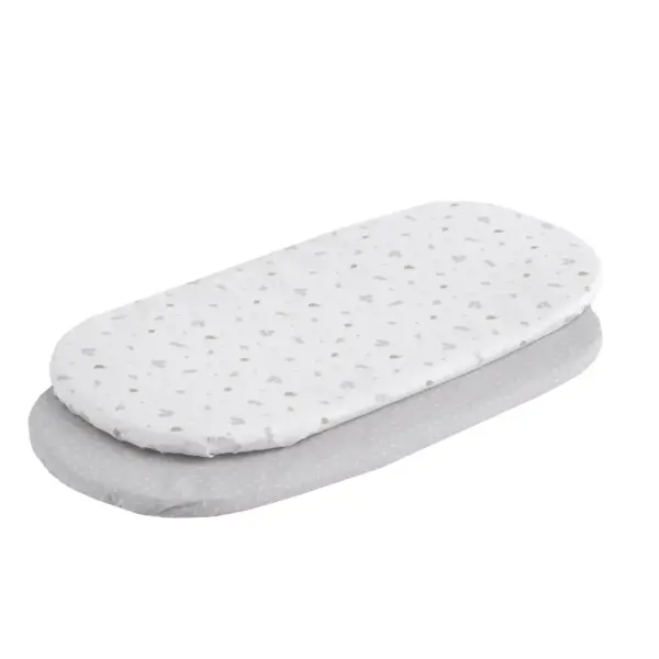 Bajera moises/carro pack 2 ud. 35x80x7 cm ardi gris