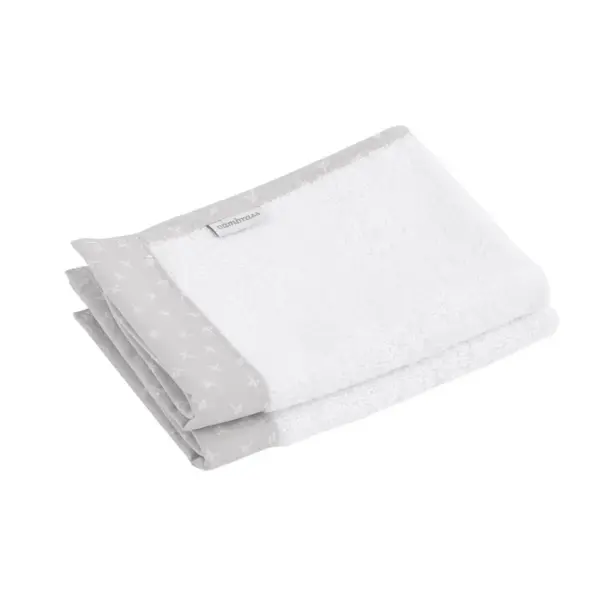 Juego 2 toallas ardi gris 25x35x1 cm