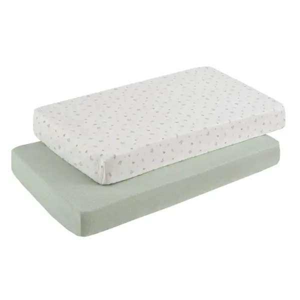 Bajera cuna 60 pack 2 uds. 60x120x17 cm ardi verde
