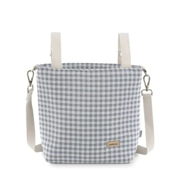 Bolso talega vicky azul 12x40x35 cm