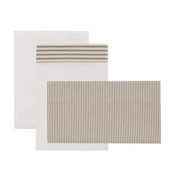 Sabana cuna 3 pcs (cuna 60) 60x120x1 cm derby beige