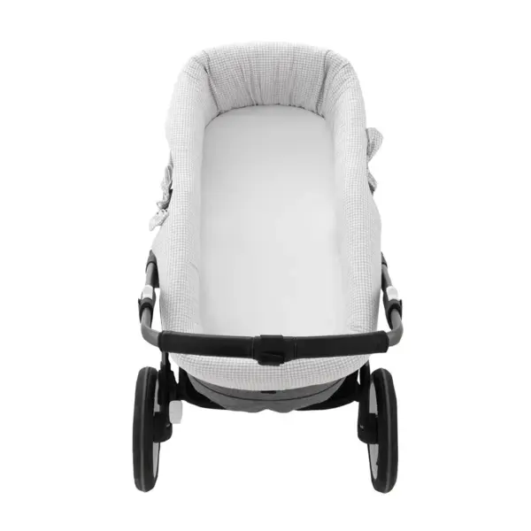 Cubre cuco capazo reversible polo grey 35x75x35 cm