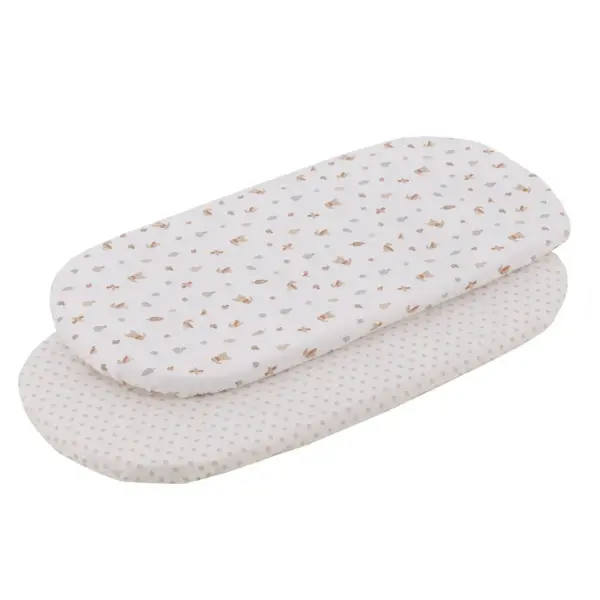 Bajera moises/carro pack 2 ud. 35x80x7 cm senda beige