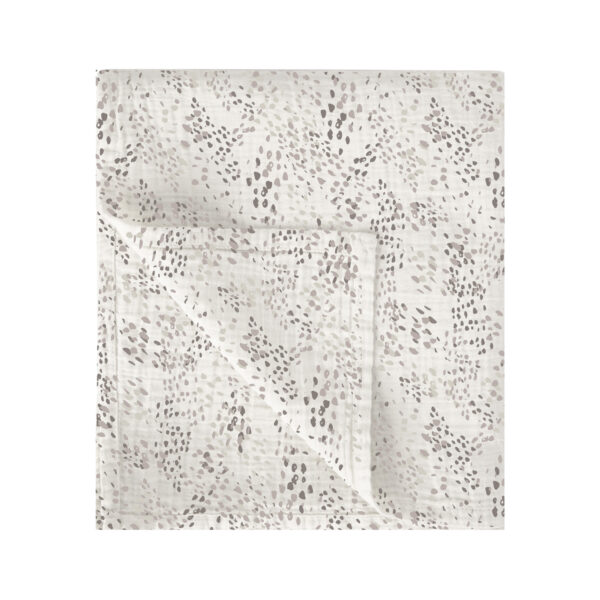 Muselina bambú Dots 10 B|Lino 120x120 - Bimbidreams