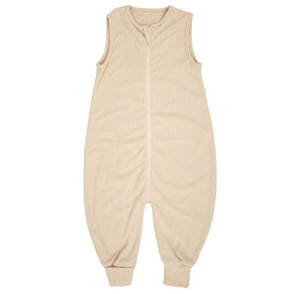Saco pijama con pies sin relleno Ribana 00 Lino 85 cm - Bimbidreams