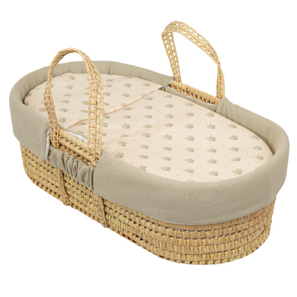 Colcha y Almohada Cornelia 16 B|Verde para coche/capazo 40x80 - Bimbidreams