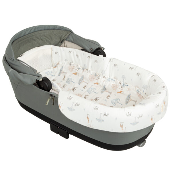 Cubre cuco Tanzania 97 Multic. coche/capazo 40x80 - Bimbidreams
