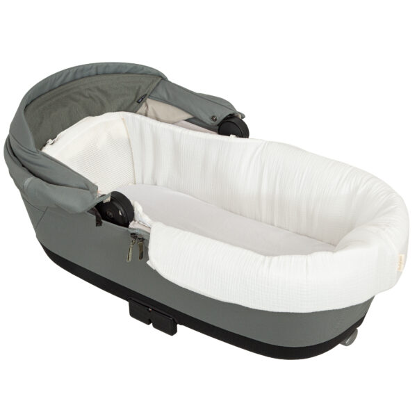 Cubre cuco Matalase 01 Blanco coche/capazo 40x80 - Bimbidreams