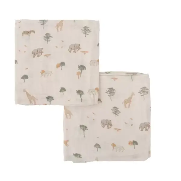 Gasas Bambú pack 2 Nairobi  60x60 - Bimbidreams
