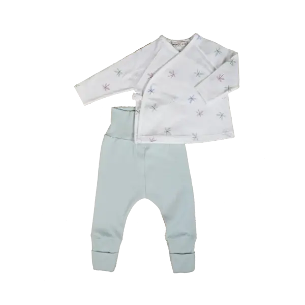 Jubón+Polaina LIBÉLULAS Algodón OrgánicoSonpetit