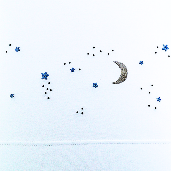 Sábanas LUNA ESTRELLA Celeste 50Sonpetit