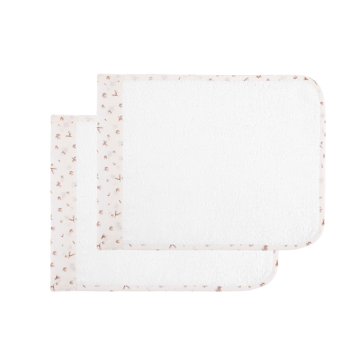 JUEGO 2 TOALLAS MINIMAL M.L. BEIGE 25x35x1 CM - Imagen 2