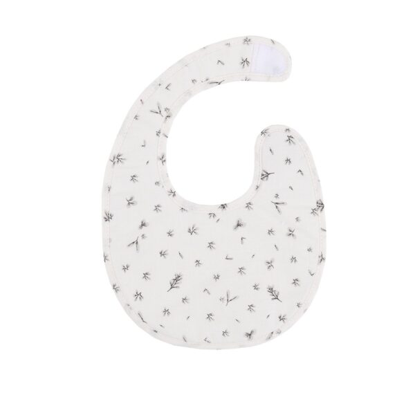 BABERO REDONDO CON VELCRO MINIMAL M.L. GRIS 16x19x1 CM