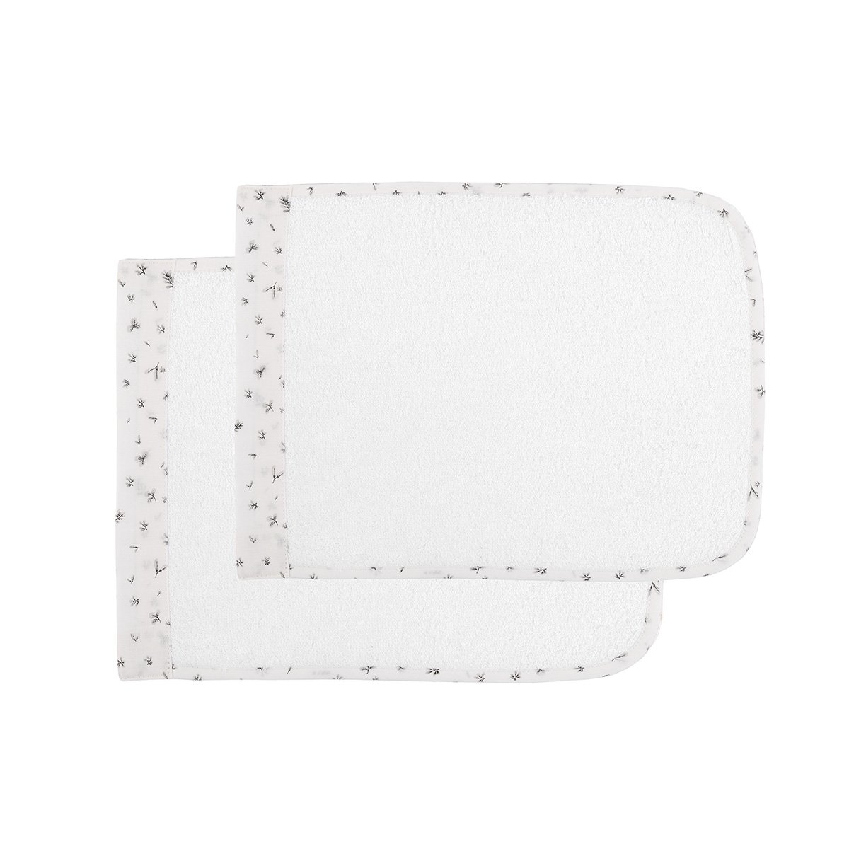 JUEGO 2 TOALLAS MINIMAL M.L. GRIS 25x35x1 CM - Imagen 2
