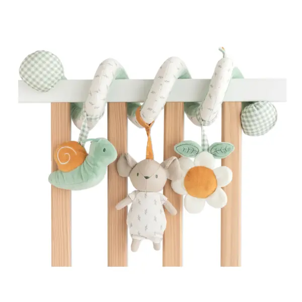 Espiral con sonajeros Mousie "Spring Cottage" Saro
