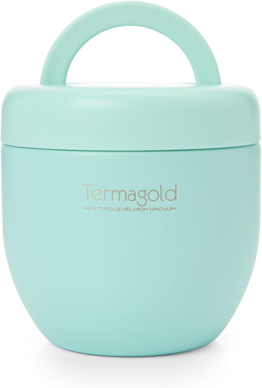 Termo papillero 600 ml Onna para alimentos verde