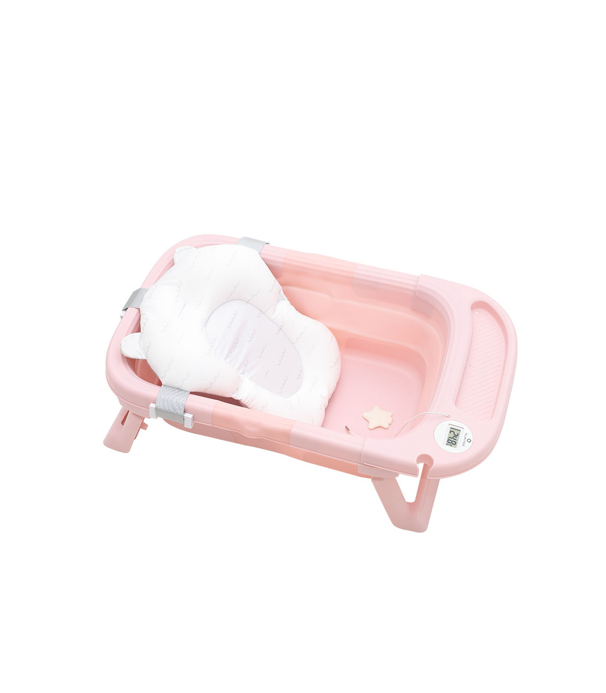 Bañera plegable Olmitos con hamaca para recién nacido - Imagen 2