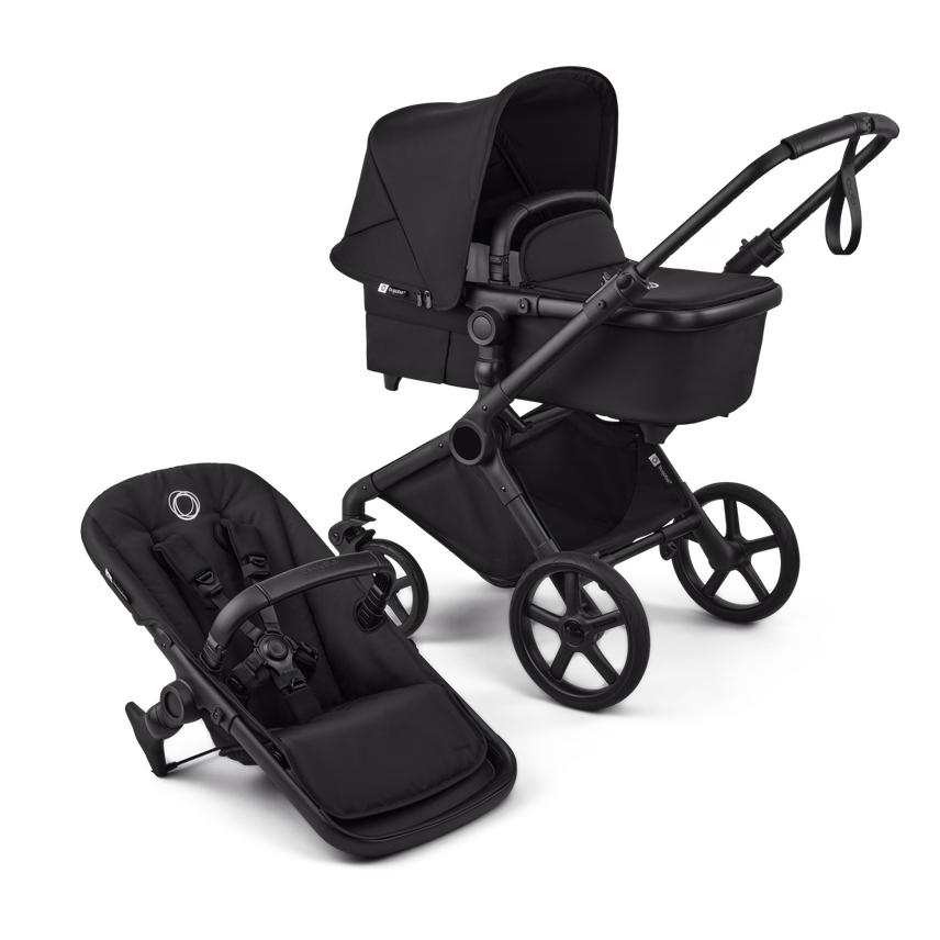 Bugaboo Cub Heritage Black Silla y Capazo