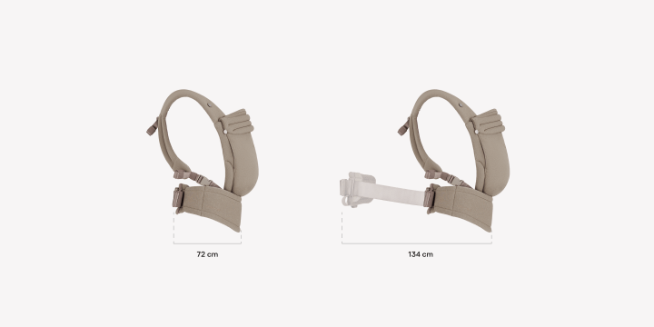 Porteo Whiz Hug Anex ergonómico para bebé - Imagen 10