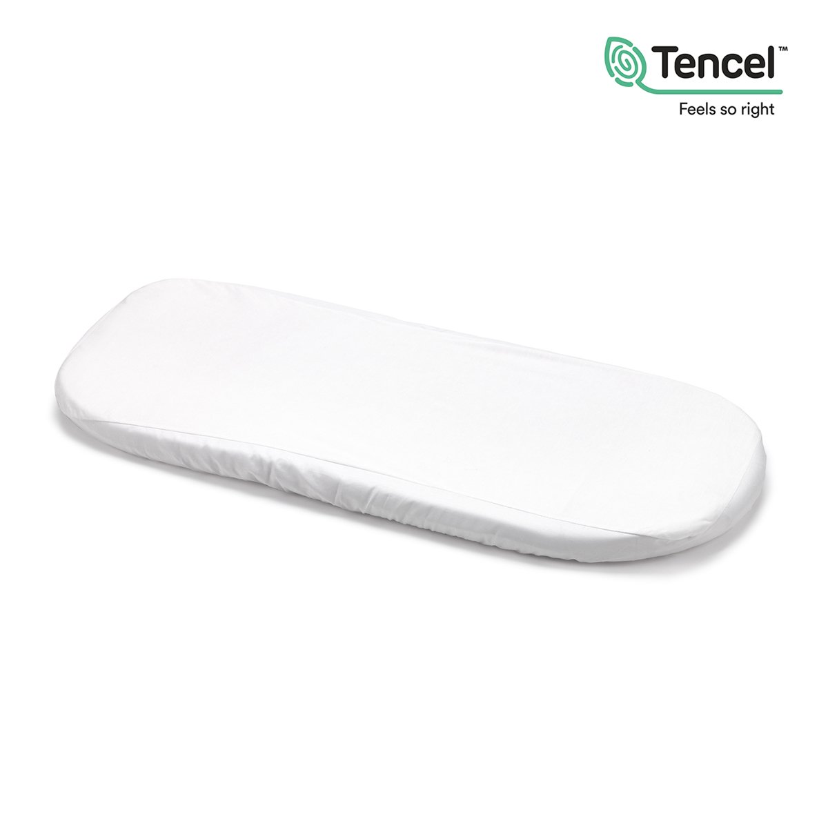 BAJERA AJUST.IMP.TENCEL MOISES 35x80x7 CM LISO E BLANCO& Cambrass