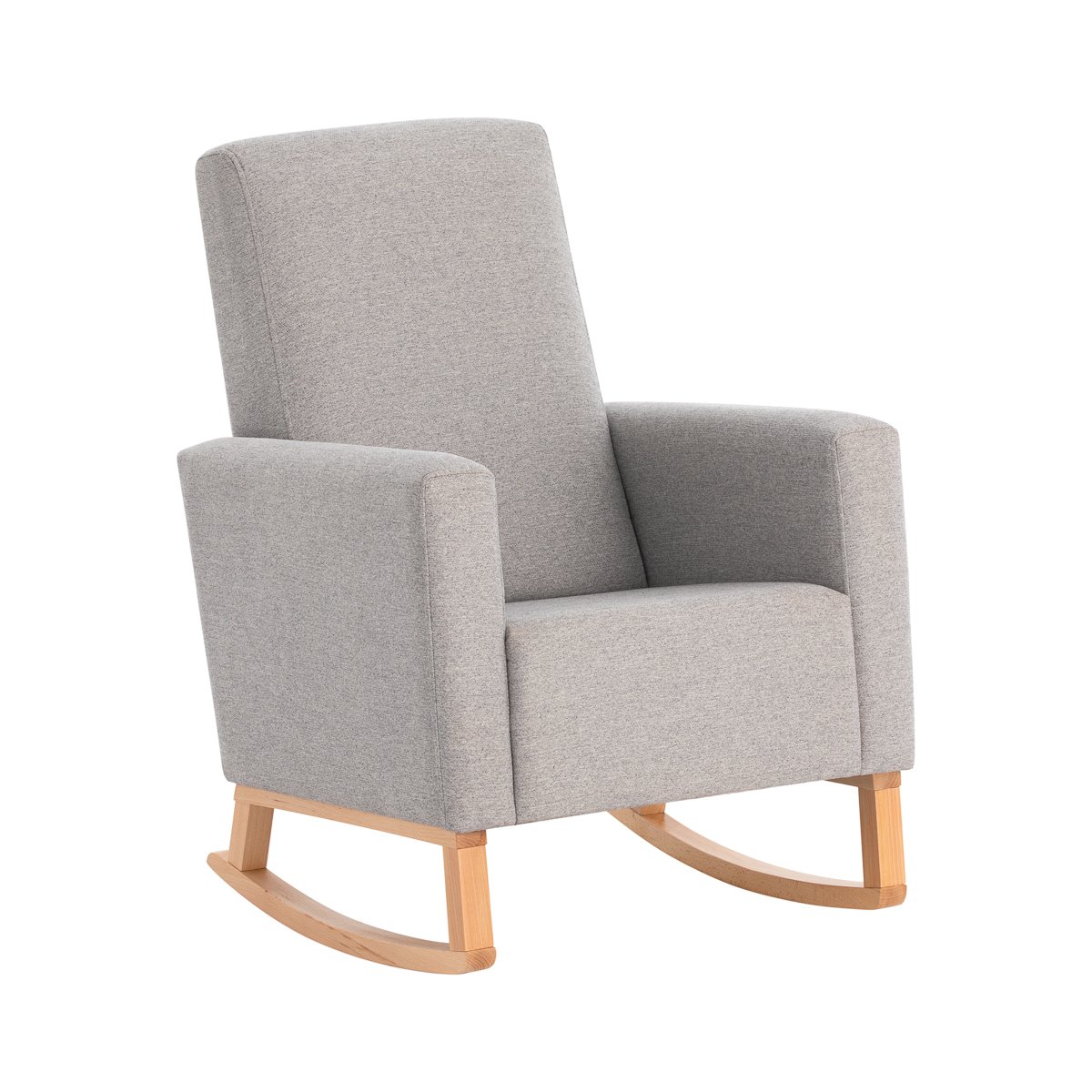 SILLON DE LACTANCIA LISO E GRIS 70x70x104 CM& Cambrass