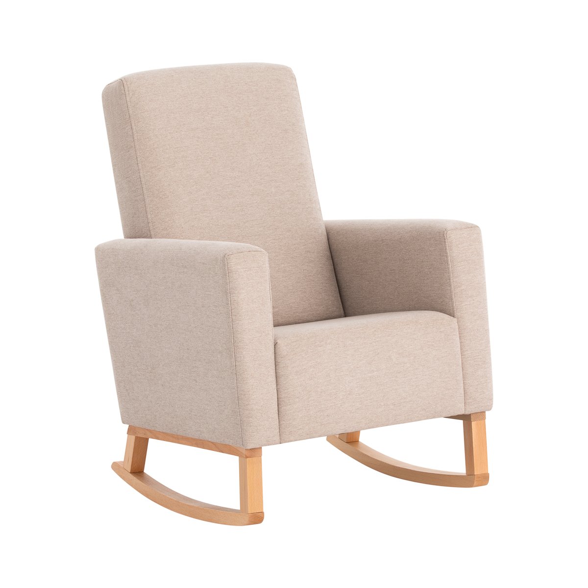 SILLON DE LACTANCIA LISO E BEIGE 70x70x104 CM& Cambrass