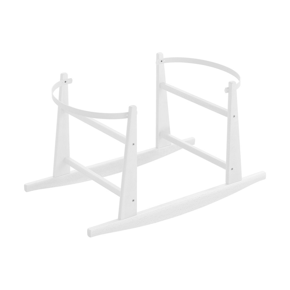 PORTAMOISES MADERA BALANCIN LISO E 46.5x86x48.5 CM BLANCO& Cambrass