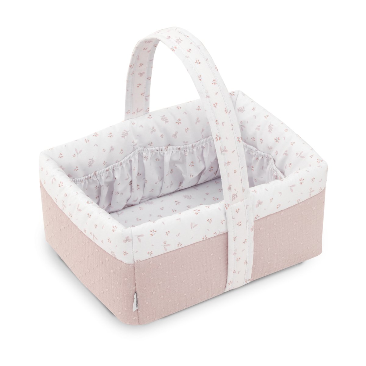 CESTA CANASTILLA 22.5x29x29 CM PLUMETI ROSA& Cambrass