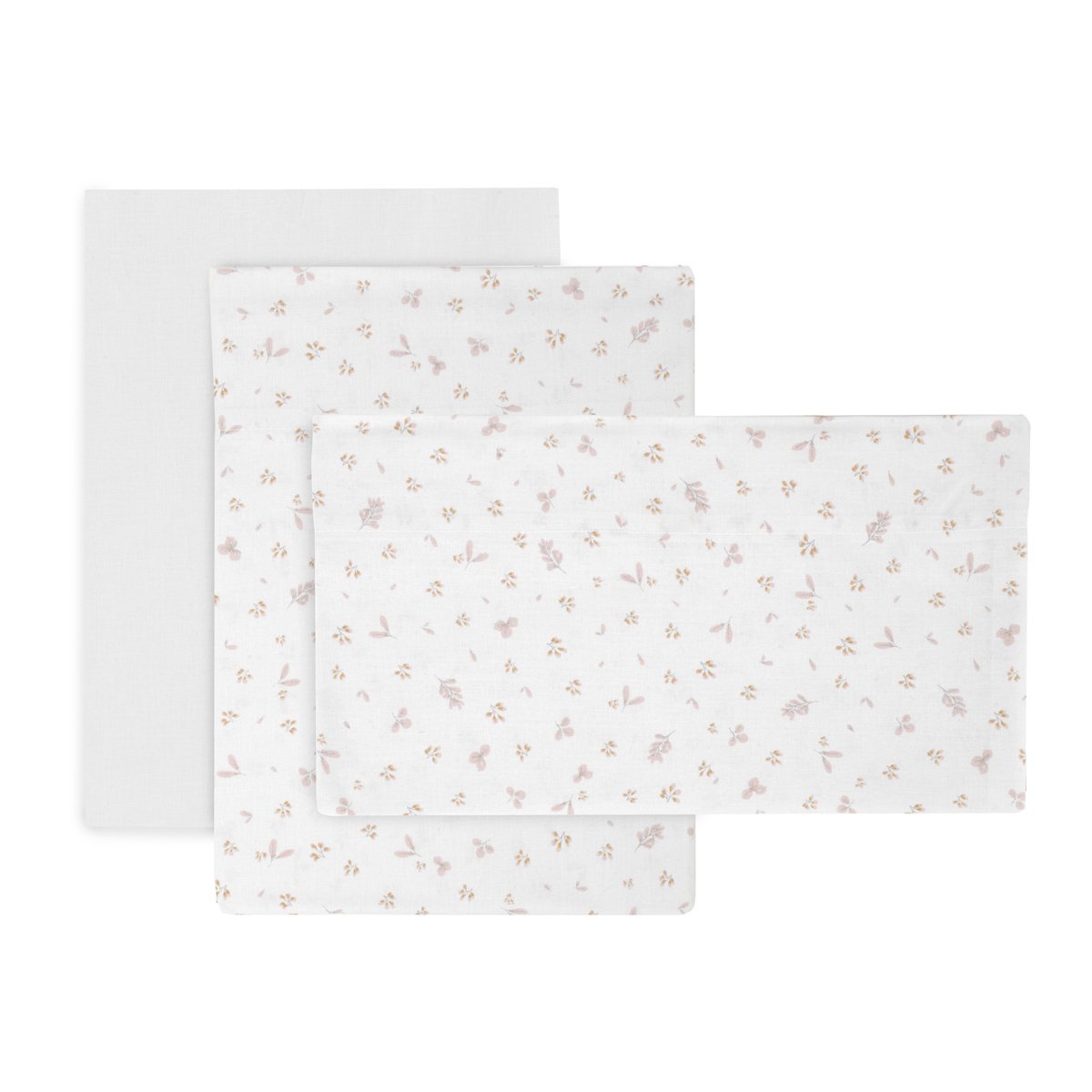 SABANA MOISES/CARRO 3 PCS 80x120x1 CM PLUMETI ROSA& Cambrass