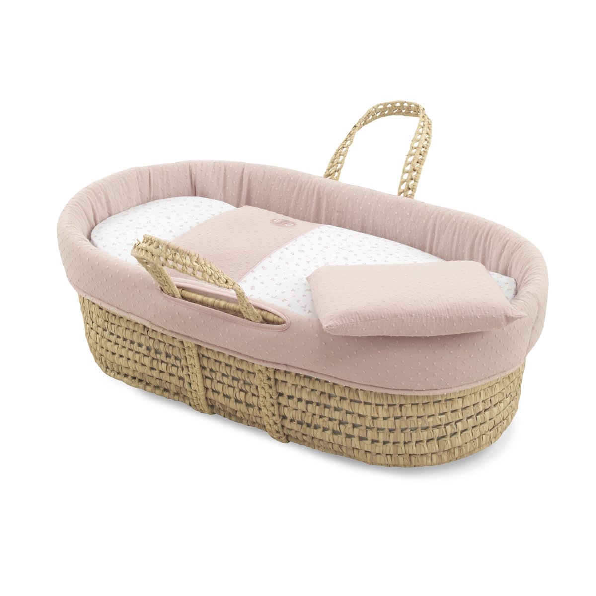 MOISES DE PALMA ACOLCHADO UNE PLUMETI ROSA 39x80x25 CM& Cambrass