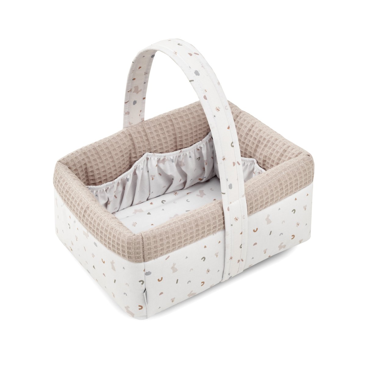 CESTA CANASTILLA 22.5x29x29 CM RABBIT BEIGE& Cambrass