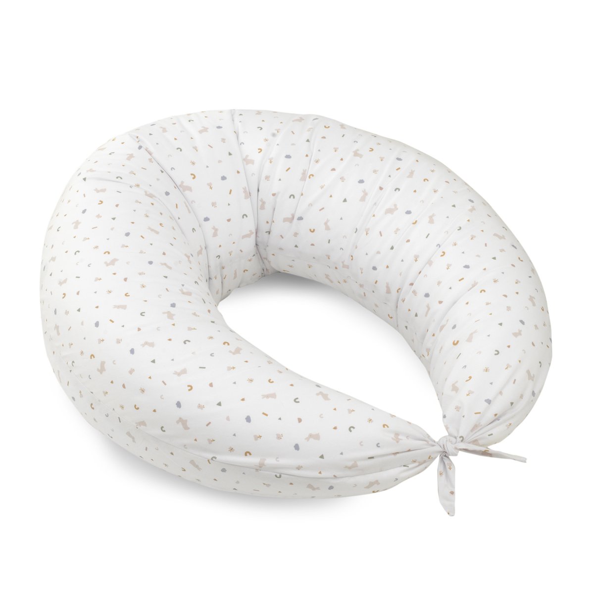 COJIN DE LACTANCIA LUNA 80x185x16 CM RABBIT BEIGE& Cambrass