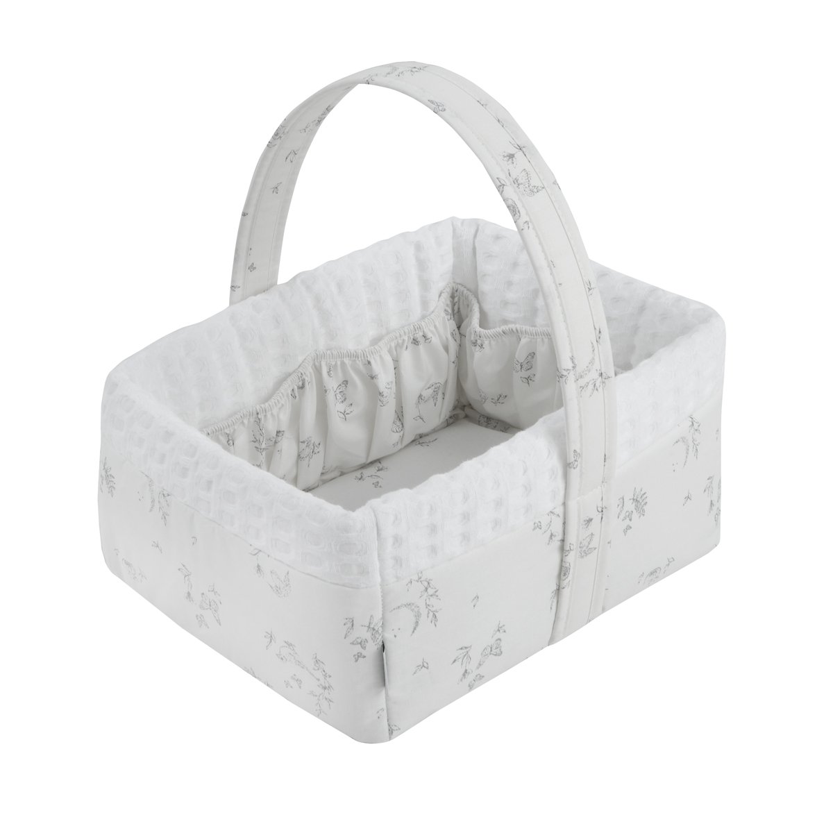 CESTA CANASTILLA 22.5x29x29 CM MERLO CRUDO& Cambrass